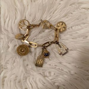 Tory Burch Travel Charm Bracelet